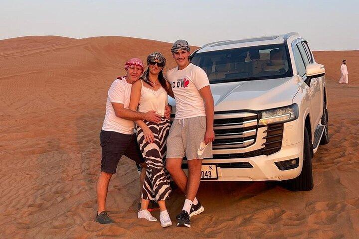 Private Dubai Morning Desert Safari with Dune Bashing