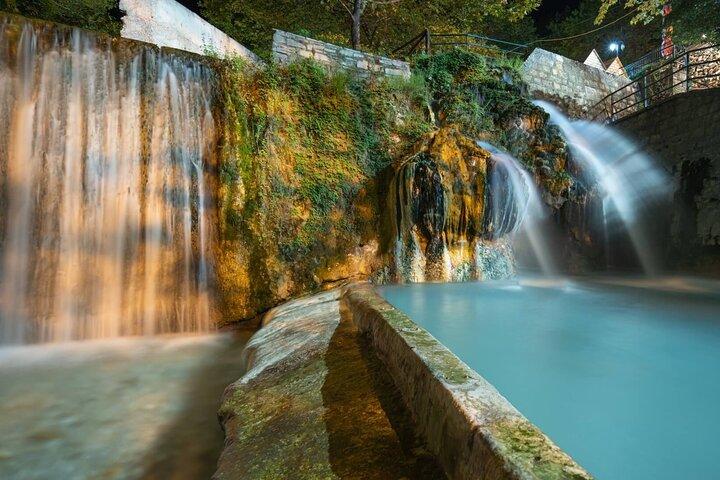 Visite privée du spa thermal Pozar et de l'équitation