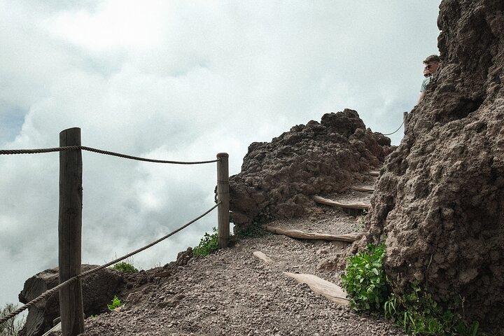 Van Napels naar de Vesuvius : Bus, Ticket & Audio Gids