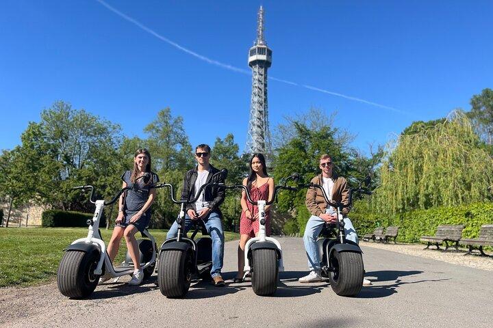 Prague Fat Tire ou Regular Scooter City Tour