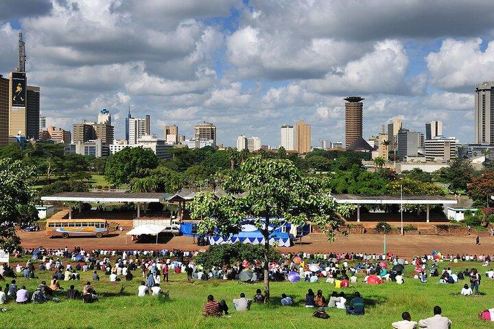 Halve dag Nairobi City begeleide wandeltocht