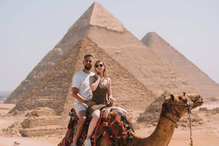 Excursion d'une demi-journée Pyramides de Gizeh et Grand Sphinx avec guide privé