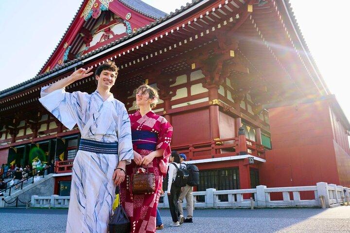 Tokyo Kimono Aluguel de temporada experiência em Asakusa