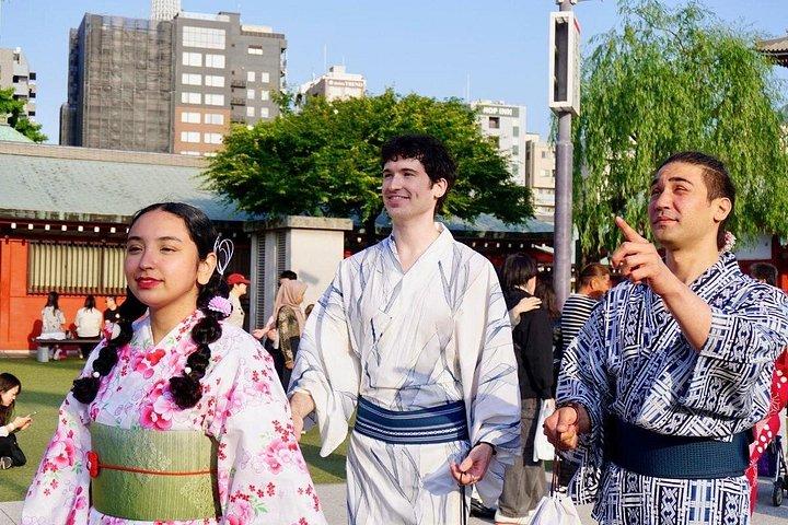 浅草で東京着物レンタル体験