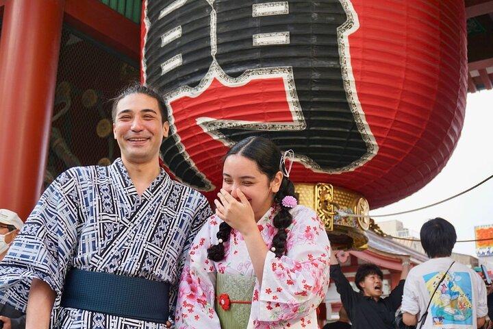 Tokyo Kimono Verhuur Ervaring in Asakusa