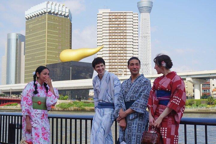 Tokyo Kimono Verhuur Ervaring in Asakusa