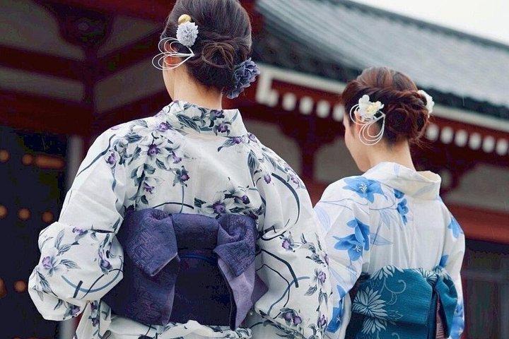 浅草で東京着物レンタル体験