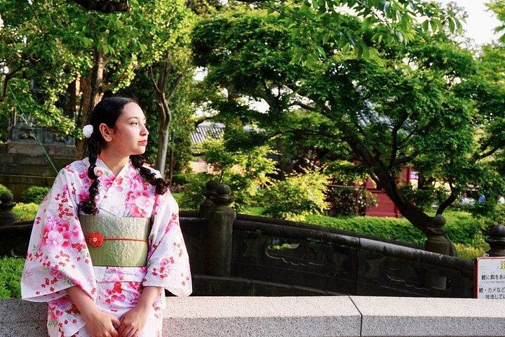 浅草で東京着物レンタル体験