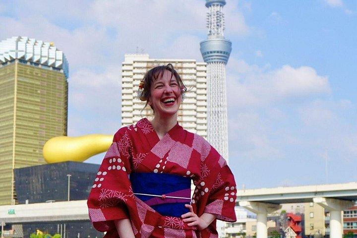 浅草で東京着物レンタル体験