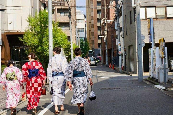 浅草で東京着物レンタル体験