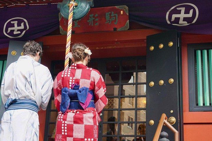 浅草で東京着物レンタル体験