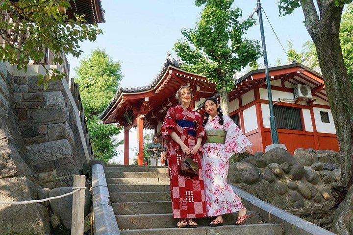 浅草で東京着物レンタル体験