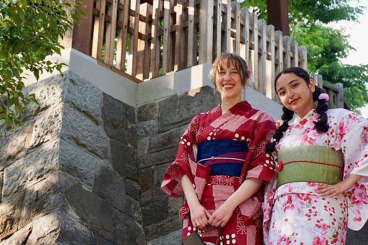 浅草で東京着物レンタル体験