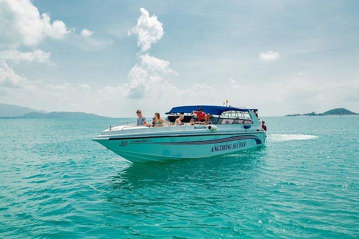 サムイ島発スピードボートで行くピッグ島とタン島シュノーケリング