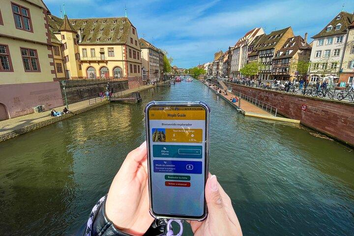 Pacote de descoberta de Estrasburgo: tour autoguiado + 6 objetos locais