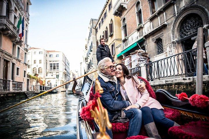 Guidet byvandring med gondoltur i Venedig