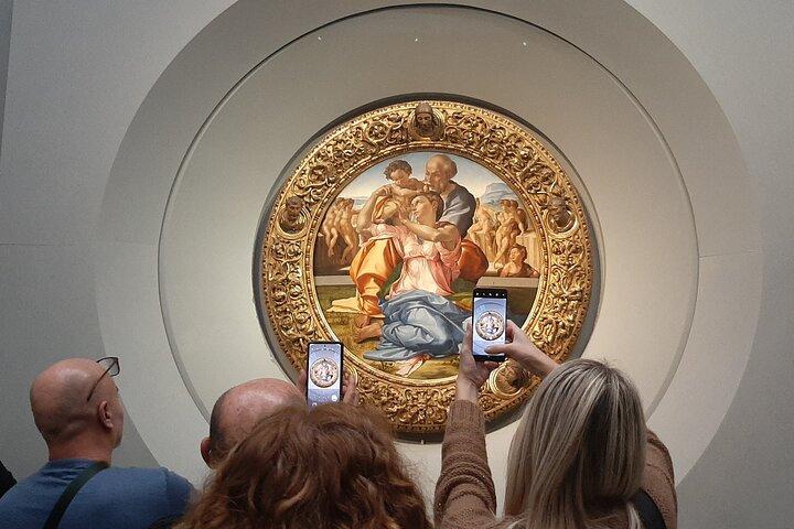 Boleto de Florencia y los Uffizi en tren de alta velocidad: excursión de un día desde Roma