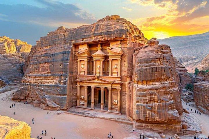 Petra och Wadi Rum Endagstur