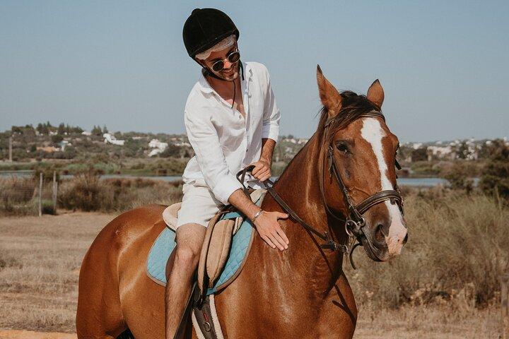 Da Albufeira: Tour a cavallo con pick-up