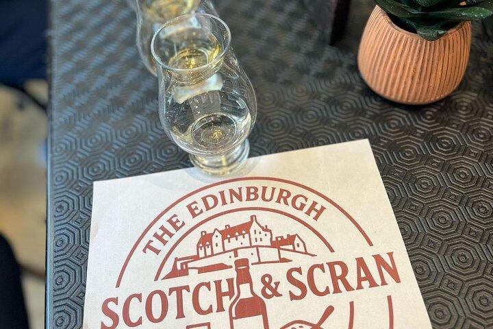 ScotchandScran OldTown Tour, degustación de whisky, charcutería escocesa