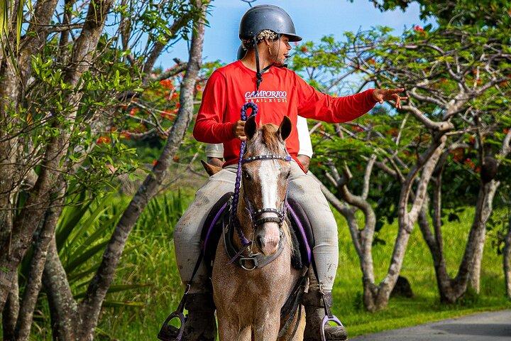 Escursione a cavallo in un ranch privato