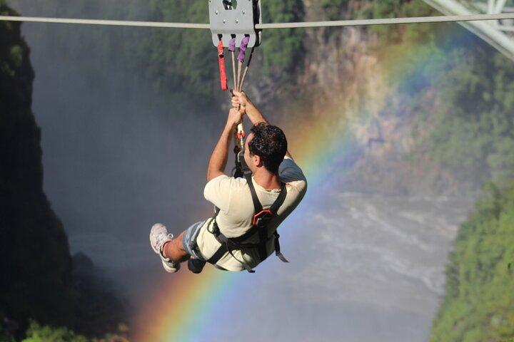 Avventura sugli scivoli del Victoria Falls Bridge