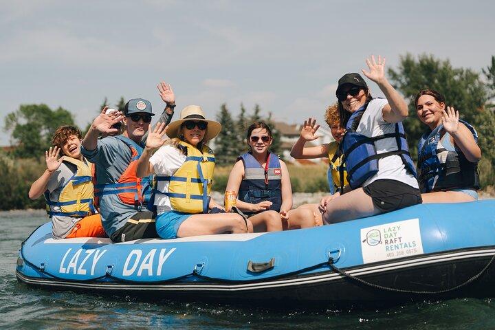 Excursion privée autoguidée en rafting à Calgary