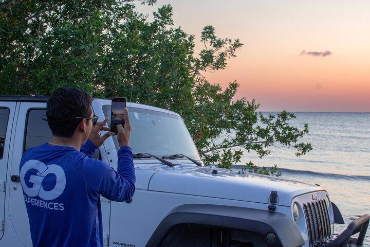 Private Tour im Jeep oder Buggy Schnorchel Maya Park und Tacos