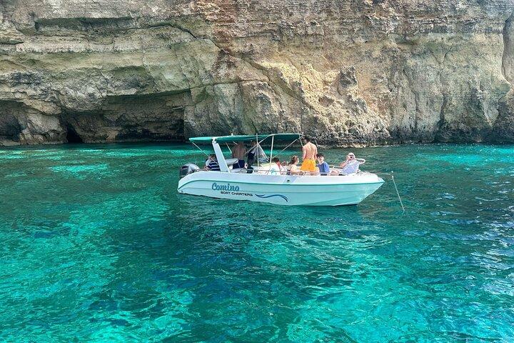 Malte: Excursion en bateau privé à Comino, Blue Lagoon et Gozo