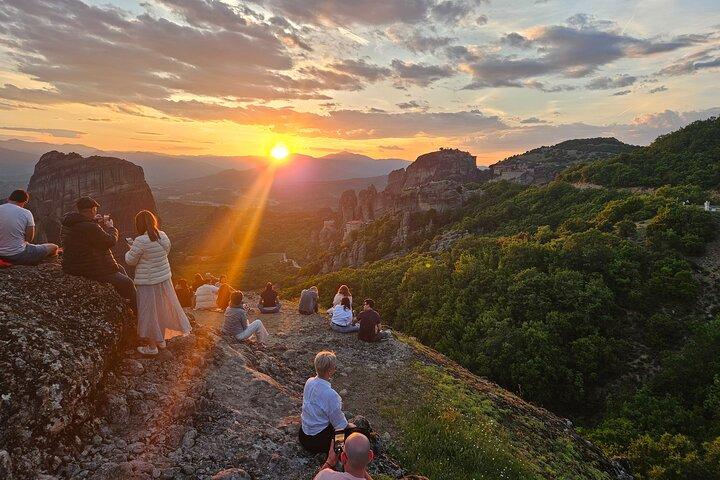 Sunset Meteora Tour auf dem E-Bike