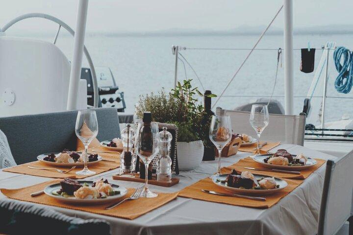 Sail and Dine With Sunset VIP Catamaran