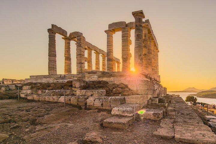 Tempel von Poseidon & Kap Sounion Halbtägige oder Sonnenuntergang Private Tour