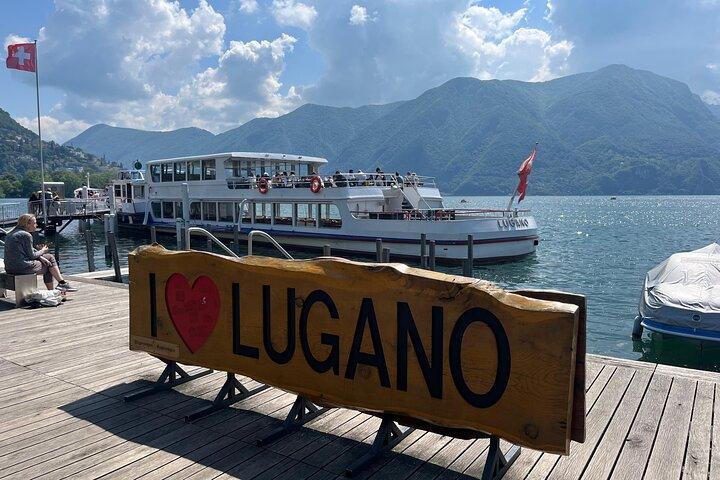 Desde Como: tour en barco exclusivo por Lugano, Bellagio y Como