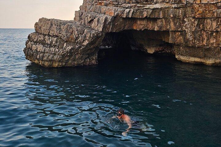 Blue cave Mamula Tunnels Speed Boat Tour