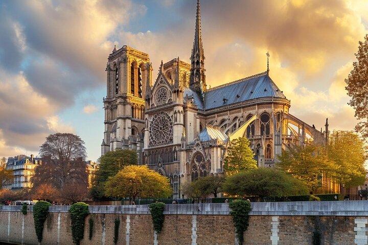 Parijs Notre Dame-kathedraal en Île de la Cité Begeleide wandeltocht