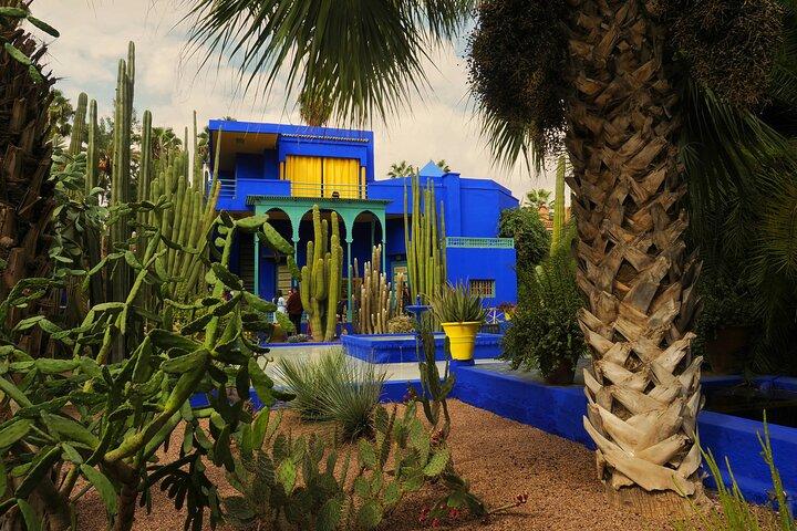 Marrakech Majorelle Garden and YSL Museums with Transfer