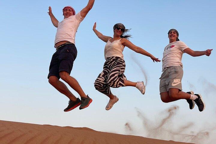 Private Dubai Morning Desert Safari with Dune Bashing