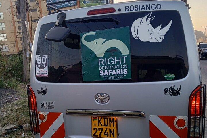 5 timmars tidig morgon Nairobi National Park Safari 6:00 Start
