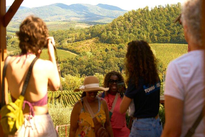Vanuit Florence : Toscaanse wijn- en olietour met typisch Toscaanse maaltijd