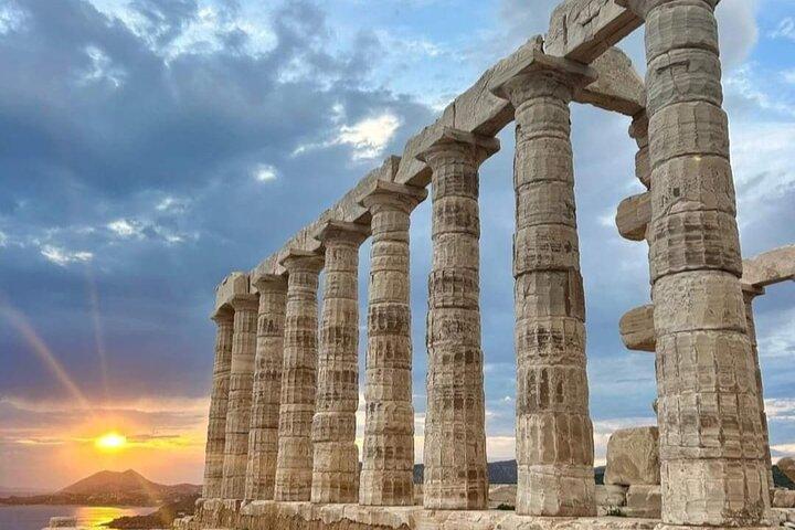 Lyxig privat rundtur i Poseidontemplet