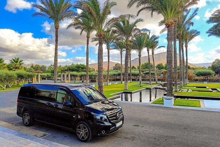 Privat transfer Fra-til Heraklion Lufthavn, PORT Til-fra RETHYMNO