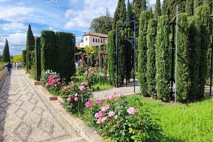 Visite guidée privée de l'Alhambra : Généralife et Alcazaba