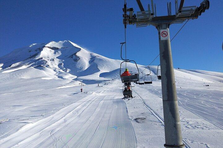 Santiago Ski Day : Nevadotal-Erlebnis mit privatem Fortgeschrittener