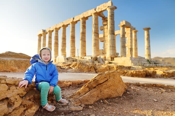 Sunset at the Temple of Poseidon: Private Half-Day Tour