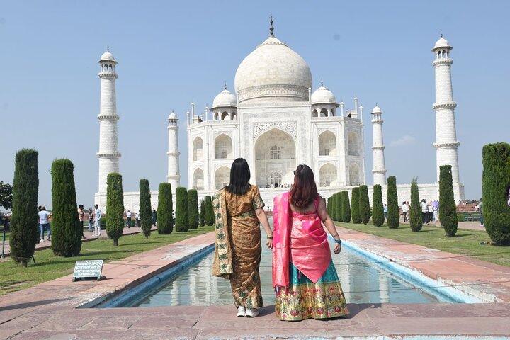 Excursión guiada privada al Taj Mahal & Agra Fort desde Delhi