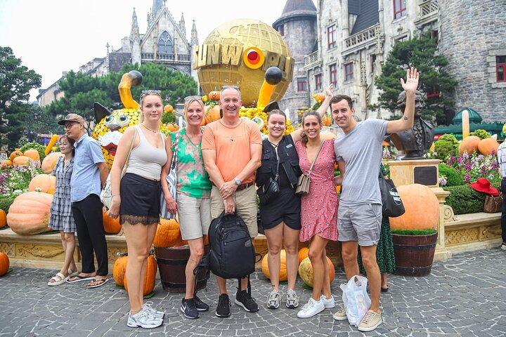 Visite du Golden Bridge et du téléphérique de Ba Na Hills au départ de Hoi An/DA Nang