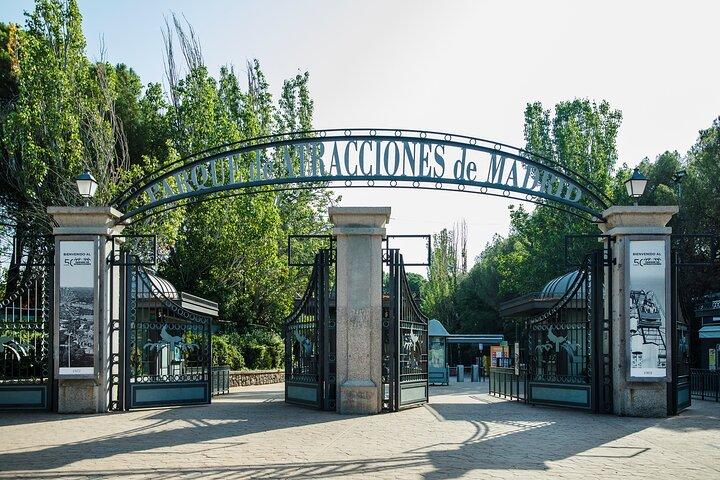 Entrada para o Parque de Atracções de Madrid