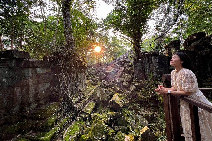 Siem Reap : Montaña Kulen con excursión a Beng Mealea y Banteay Srei