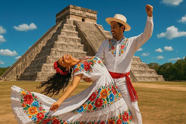 5x1: Chichén Itzá + Cenote Suytún & Ikkil + Buffet + Valladolid