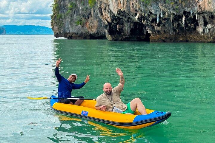 Viagem de um dia para James Bond (ilhas de canoagem e caiaque e almoço)